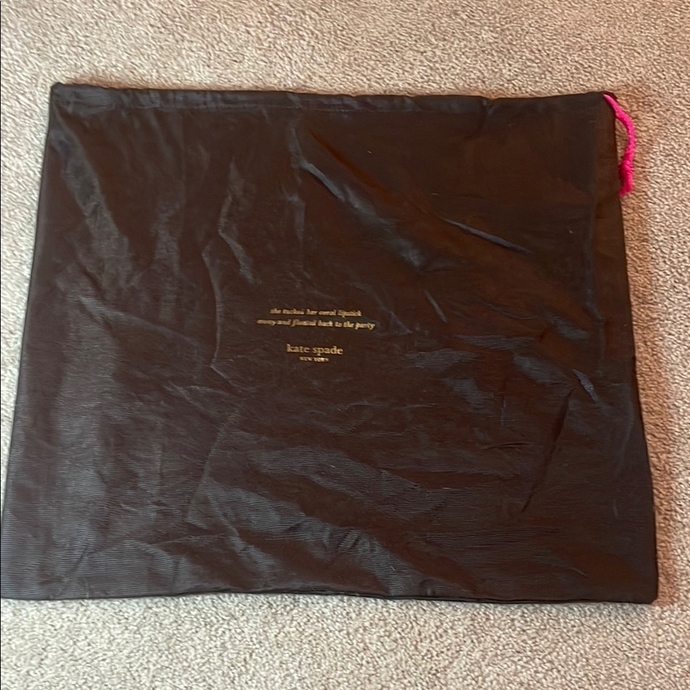 Kate Spade Black Dust Bag